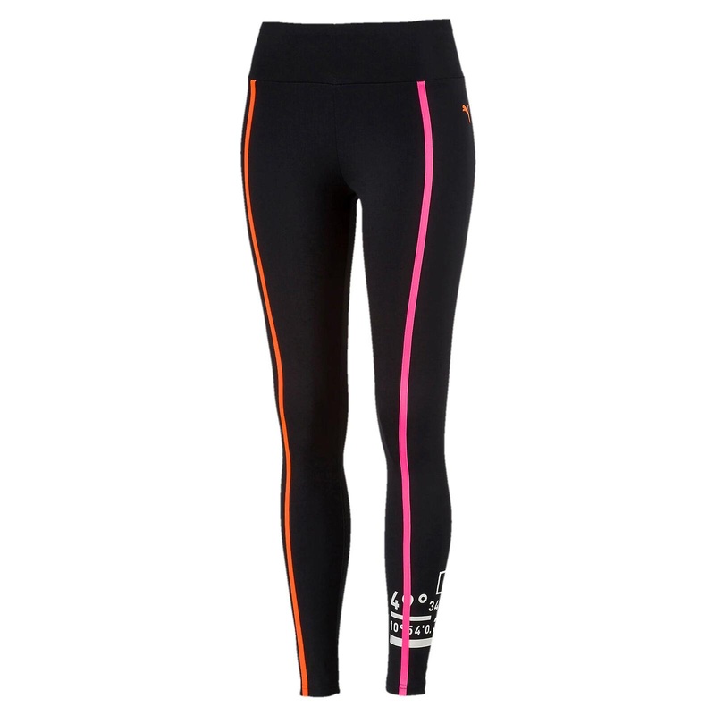 Puma Chase Womens Leggings Casual Running Tight Black 577710 01