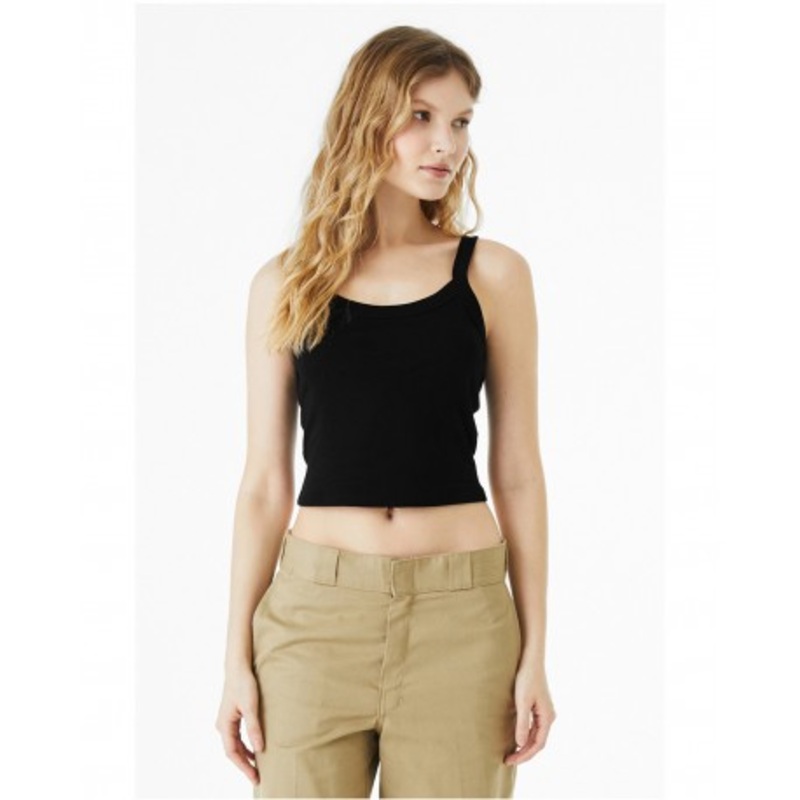 Bella + Canvas 1012BE Ladies’ Micro Ribbed Scoop Tank | Bella + Canvas 1012BE
