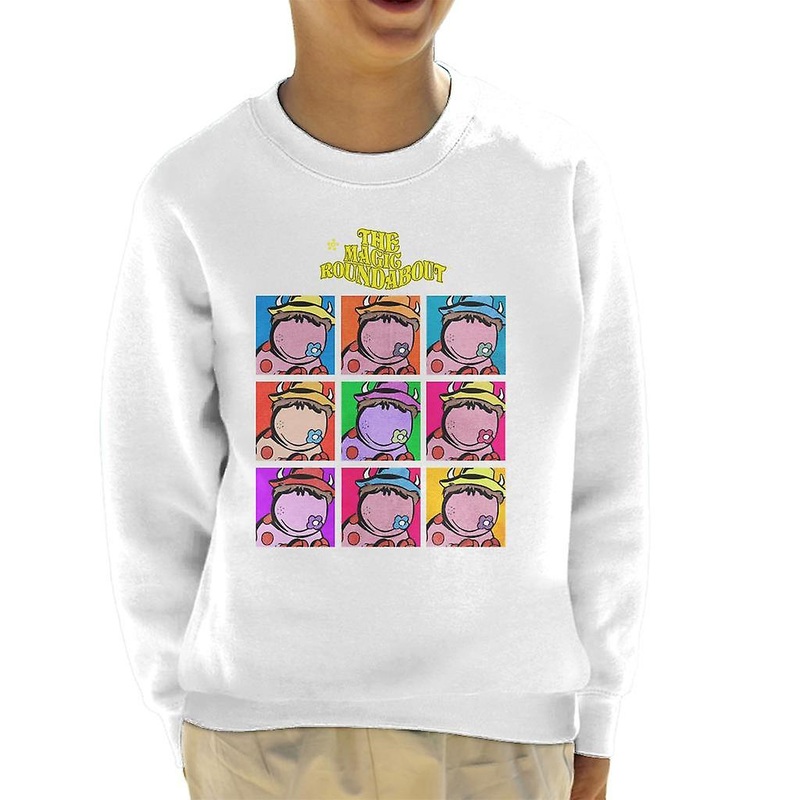 The Magic Roundabout Ermintrude Pop Art Kid’s Sweatshirt